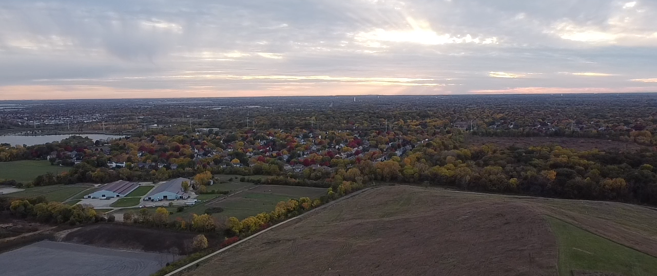 Scenic Overlook and Hiking at Greene Valley Forest Preserve, Naperville